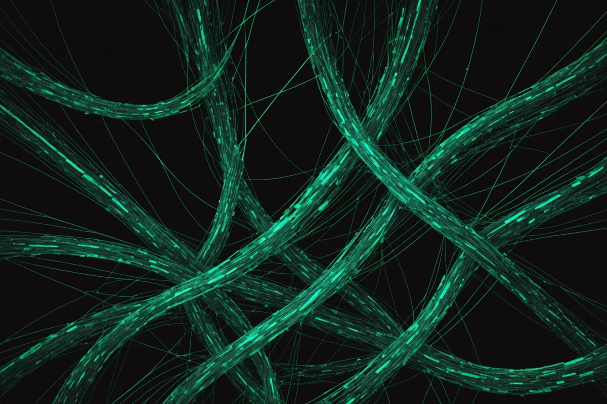 Omics data integration visualization showing multi-modal inputs